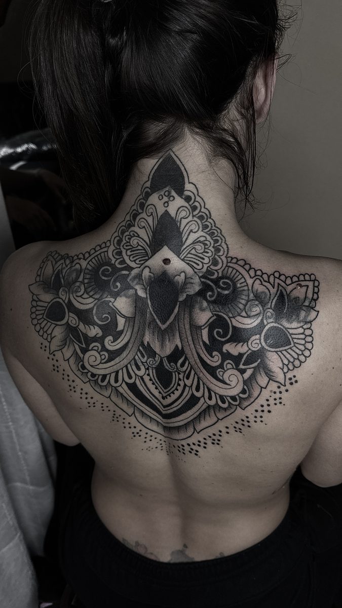 Cover up de espalda en La Plata