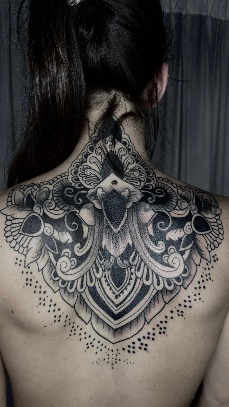 Cover ornamental terminado · Brishoss tatuajes La Plata